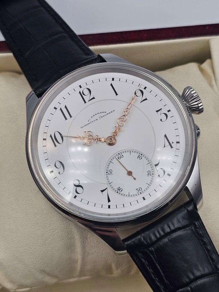 Glashutte - J. Assmann 1/Sachsen Anker Chronometr - Ohne mindestpreis - Herren - 1908 #3.2