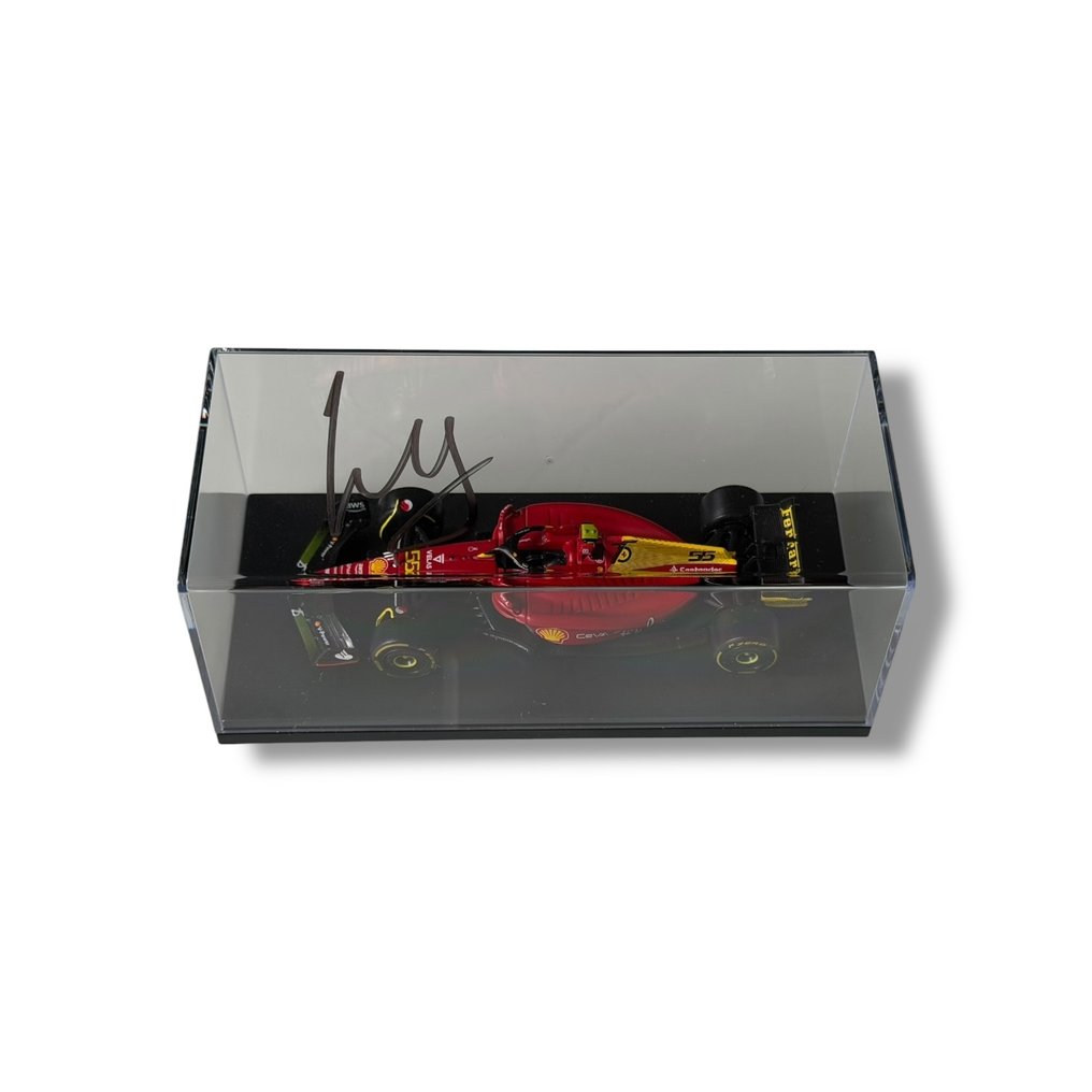Scuderia Ferrari - Giallo Modena Special Edition - Formula 1 Pirelli Gran Premio d’Italia - Carlos Sainz Jr - 2022 - 1/43 méretarányú modellautó #1.0