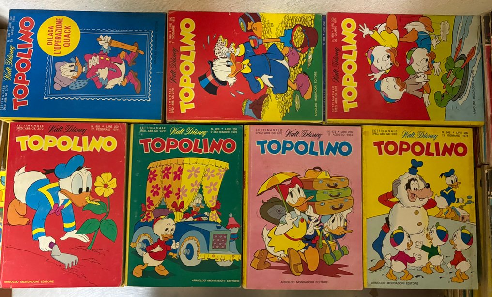Topolino 901/998 - Lotto di 82 libretti - 82 Comic - EO #4.3
