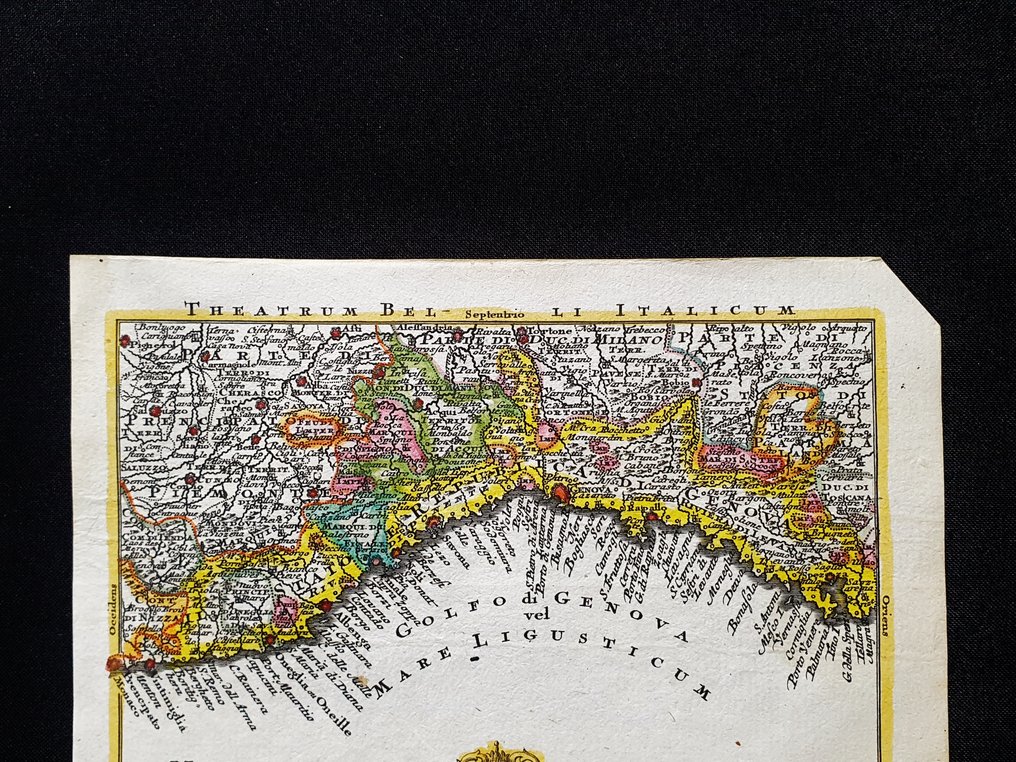 歐洲 - 意大利 / 利古里亚 / 热那亚 / 拉斯佩齐亚 / 诺维 / 拉瓦尼亚 / 热那亚; Tobias Conrad Lotter - Republica di Genova - 1721-1750 #2.1