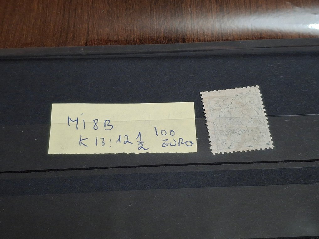 Lewant (poczta austriacka) 1904/1904 - Austriacki znaczek (poczta Levant) z rzadkimi perforacjami. - Mi 8B #1.0