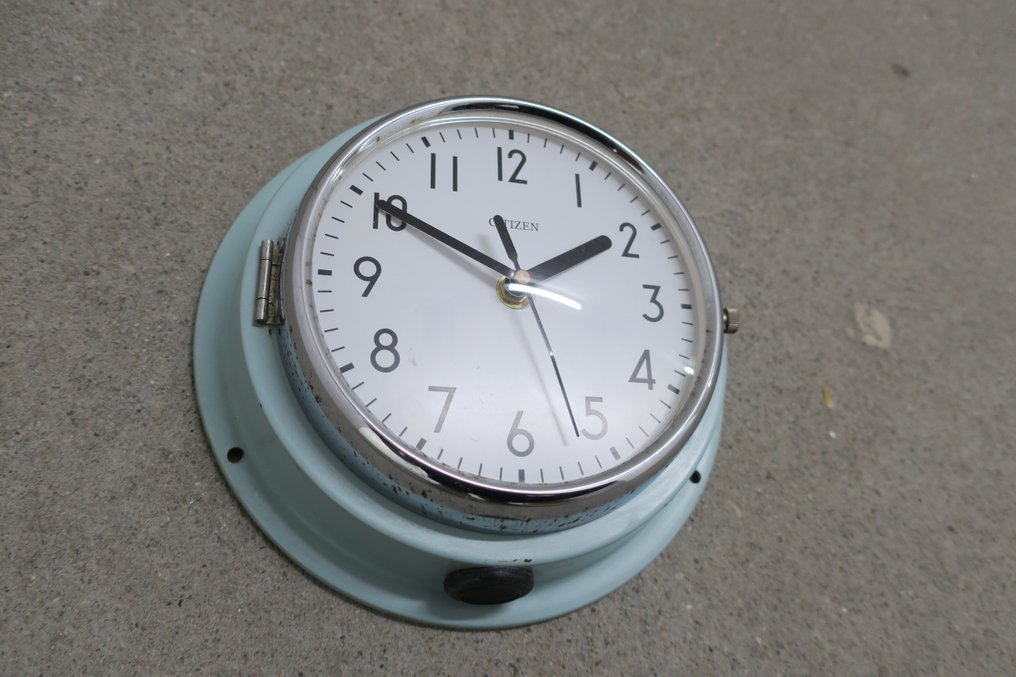 Ρολόι τοίχου - Citizen -   Γυαλί, Χάλυβας - 1980-1990 #2.1