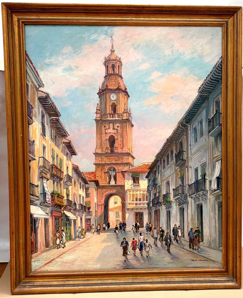 Ramón López Muñoz (1905-1983) (lópez-ramón) - Torre del reloj (Zamora) #1.0