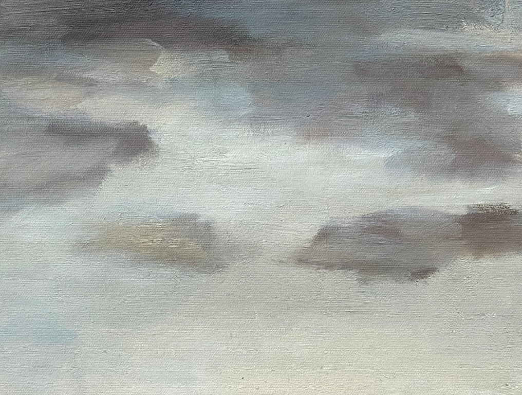 European school (XXI), after Claude Monet - On the Beach at Trouville #4.3