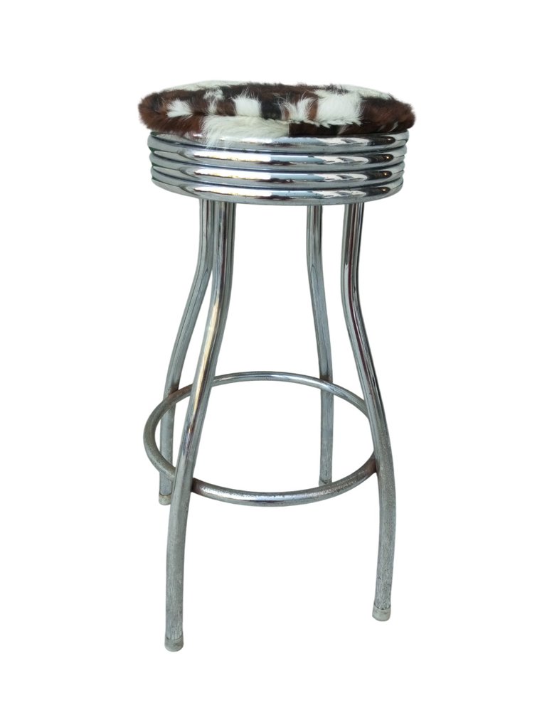 Stool - Calfskin - American style barstool #1.0