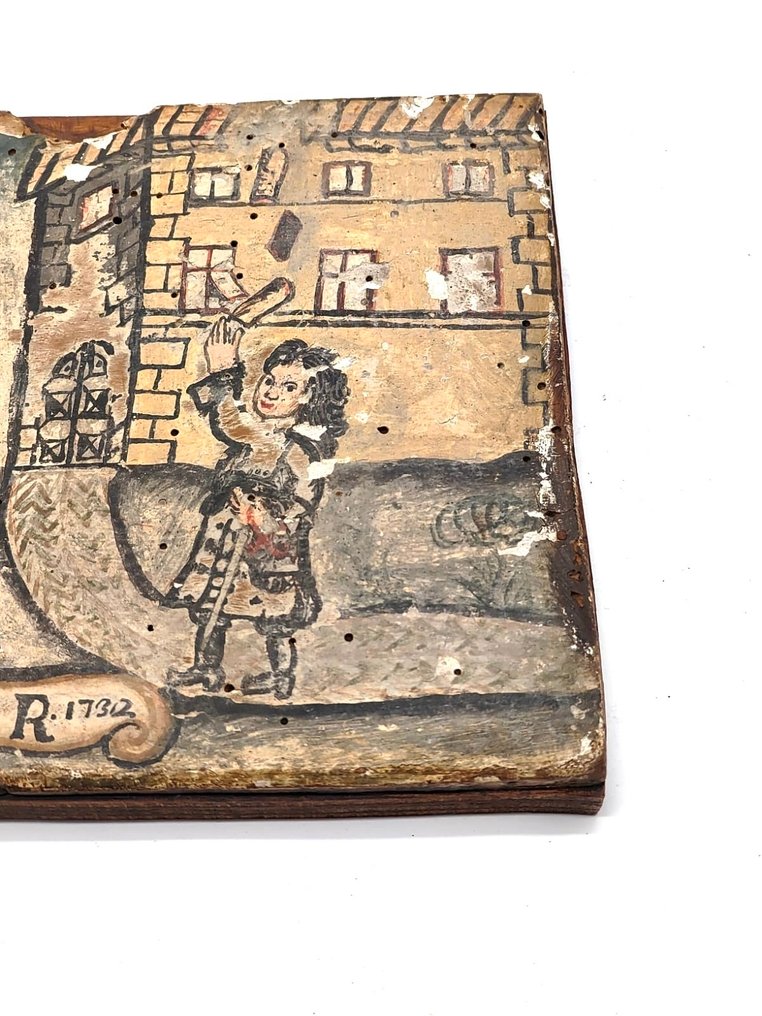  献祭 - 木 - XX 世纪 - 木板画——圣母显现  #3.2