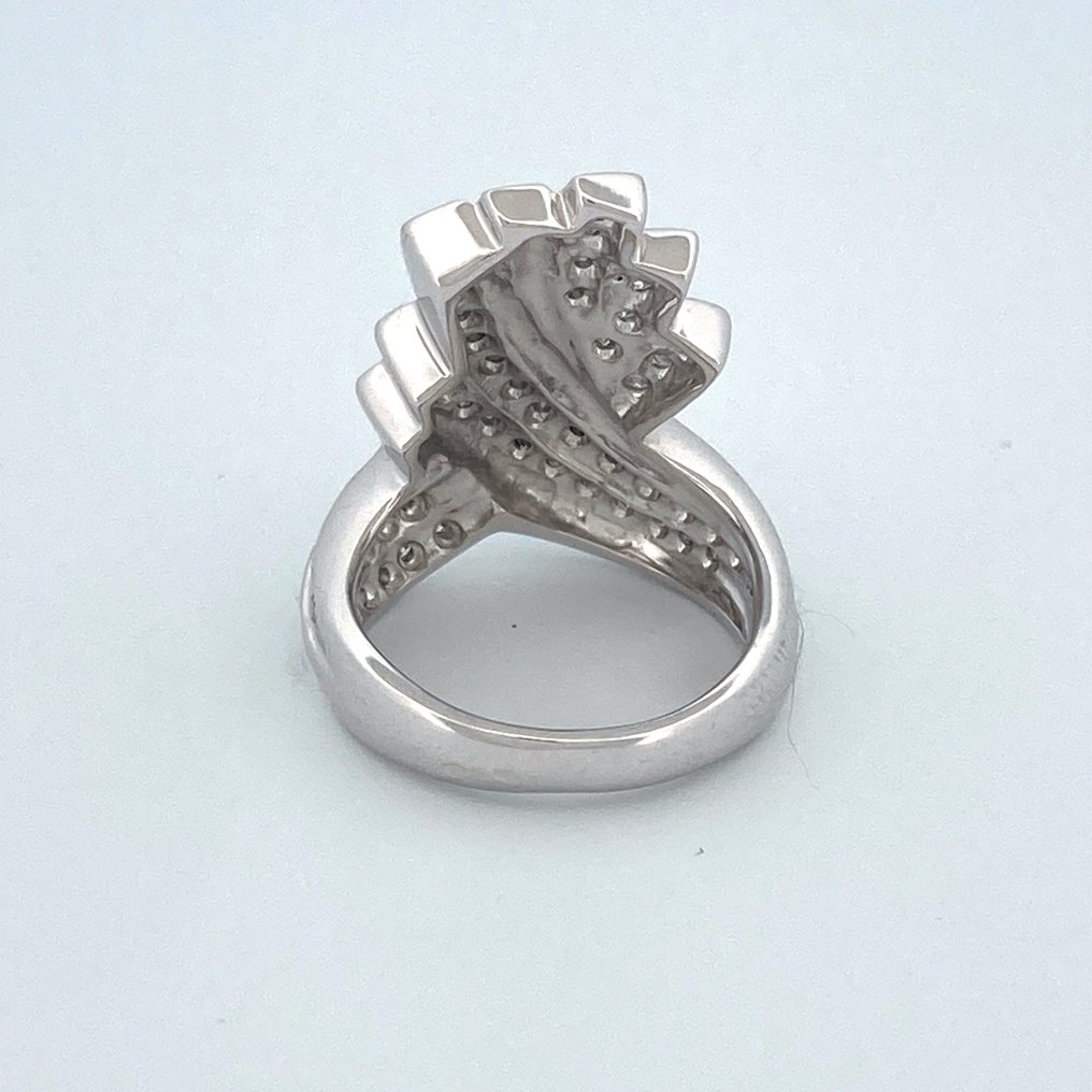 Δαχτυλίδι - 18 καράτια Λευκός χρυσός -  0.65ct. tw. Διαμάντι (Φυσικό)  - Διαμάντι #4.3