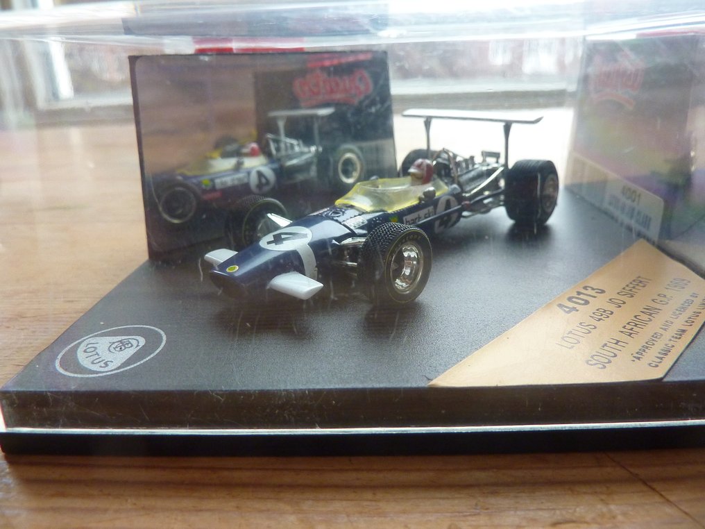 Quartzo 1:43 - Modelbil  (3) - Lotus 49 / Lotus 49B #2.1