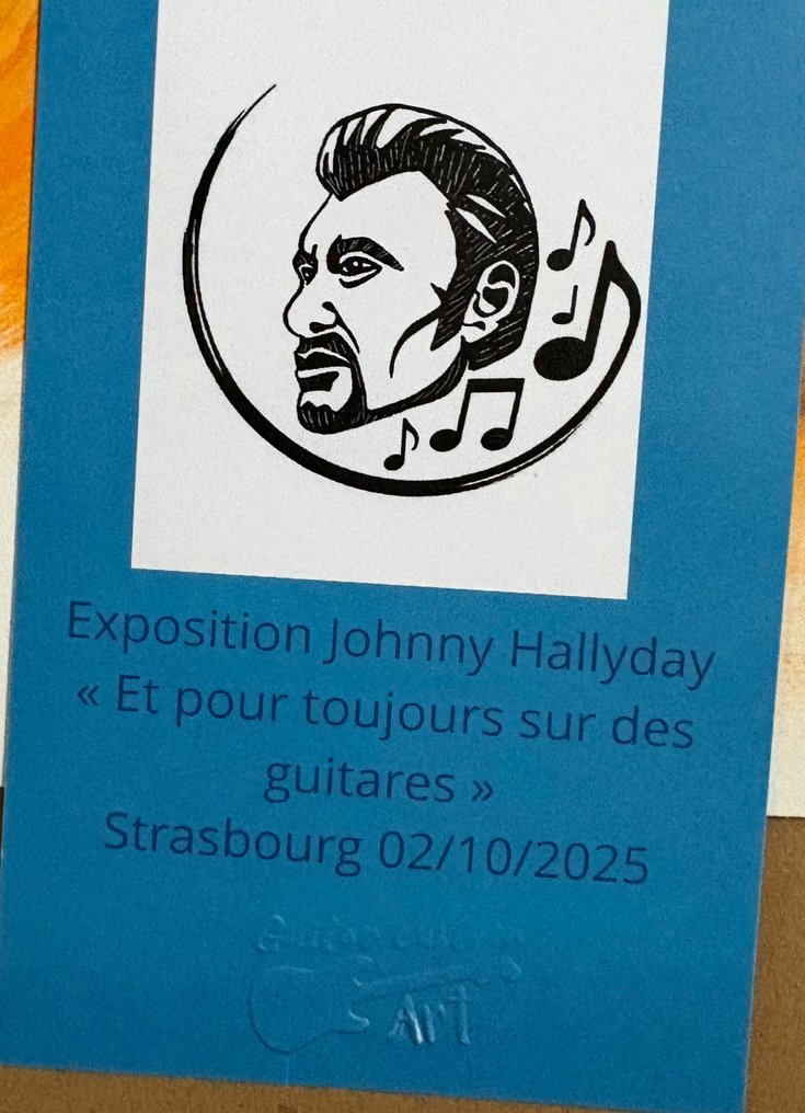 Johnny Hallyday, Yves Thos - Print, Print 30/30 from 'Johnny the Specialist' – Yves Thos - 2025 - Hand signed #3.2