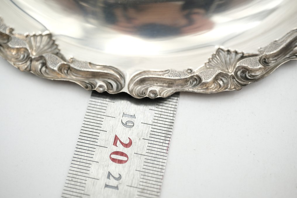 大平底盤 - .835 銀 - d. 18.5厘米 #3.2