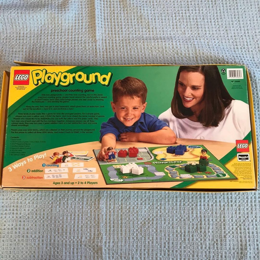 LEGO × RoseArt - Joc de masă - Playground – Preschool Counting Game - Plastic #4.3