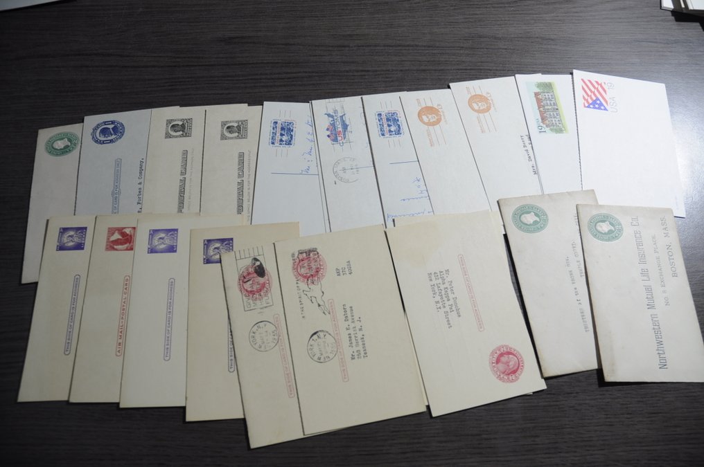 USA  - Party with hundreds of PWS cards, postcards, and more in a box. #4.3