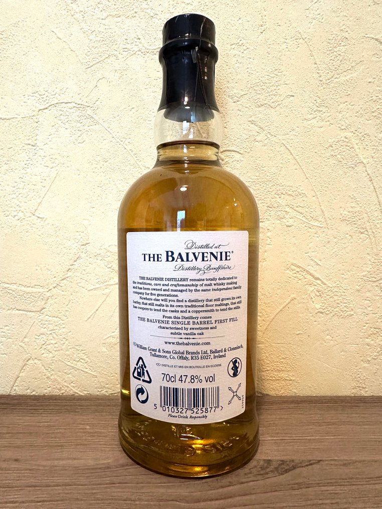 Balvenie 12 years old - Single Barrel First Fill No. 4554 - 70cl #2.1