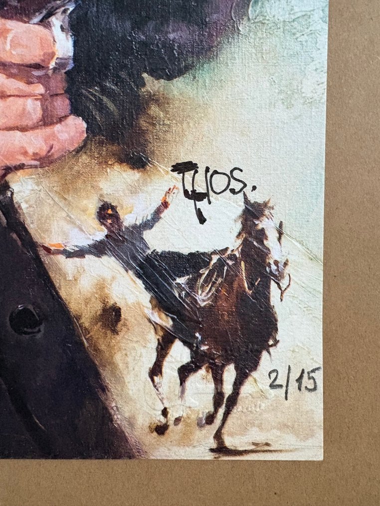 Johnny Hallyday, Yves Thos - Print, Print 30/30 from 'Johnny the Specialist' – Yves Thos - 2025 - Hand signed #1.0