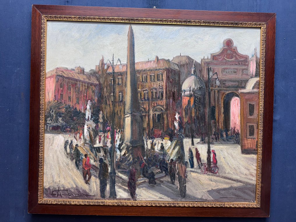 Ferdinando Ambrosino (1938) - Roma - Piazza del Popolo #1.0