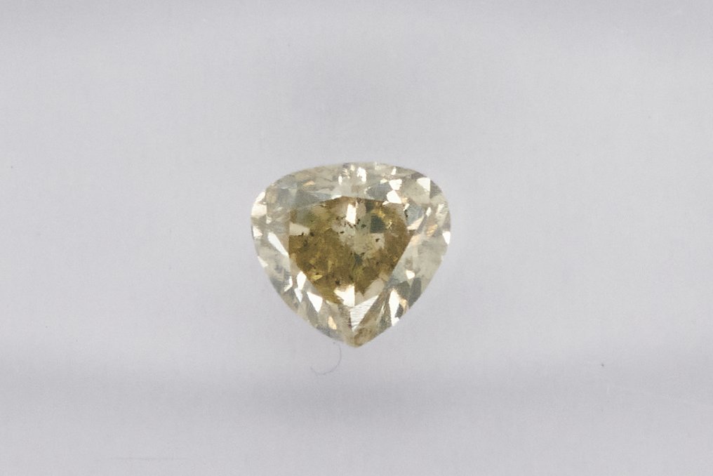 No reserve price - 1 pcs Diamond  (Natural)  - 0.43 ct - Pear - I1 - International Gemological Institute (IGI) #1.0