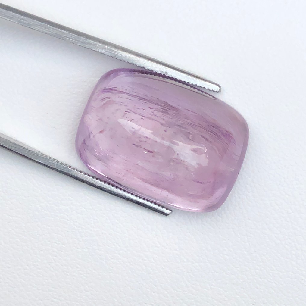 没有保留价 - 1 pcs  粉色, 紫色 紫锂辉石  - 30.83 ct - 国际宝石研究院（IGI） #1.0