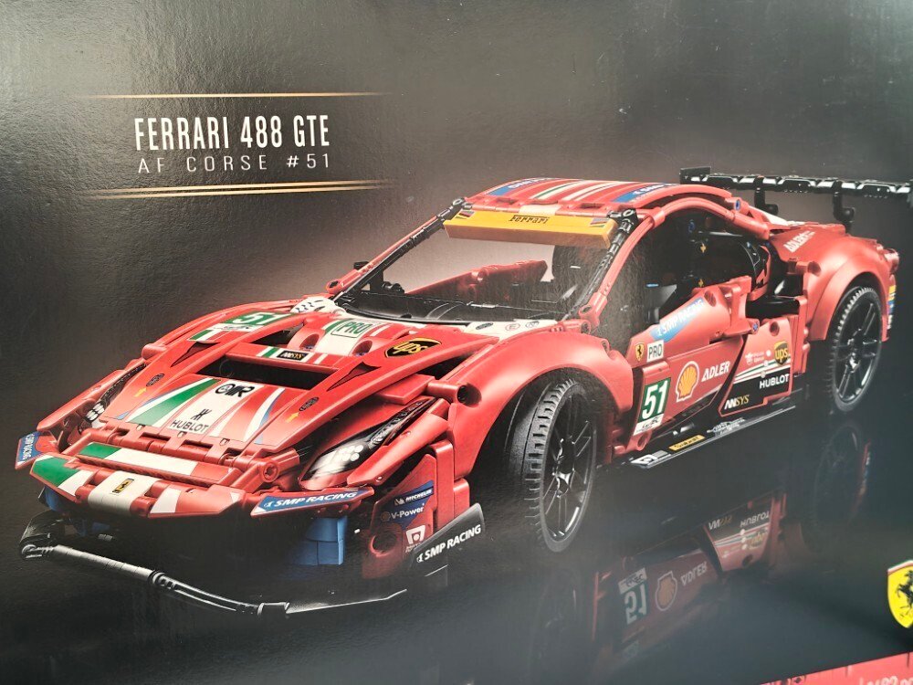 LEGO Set - 42125 - Technic - Ferrari 488 GTE AF Corse #51 #1.0