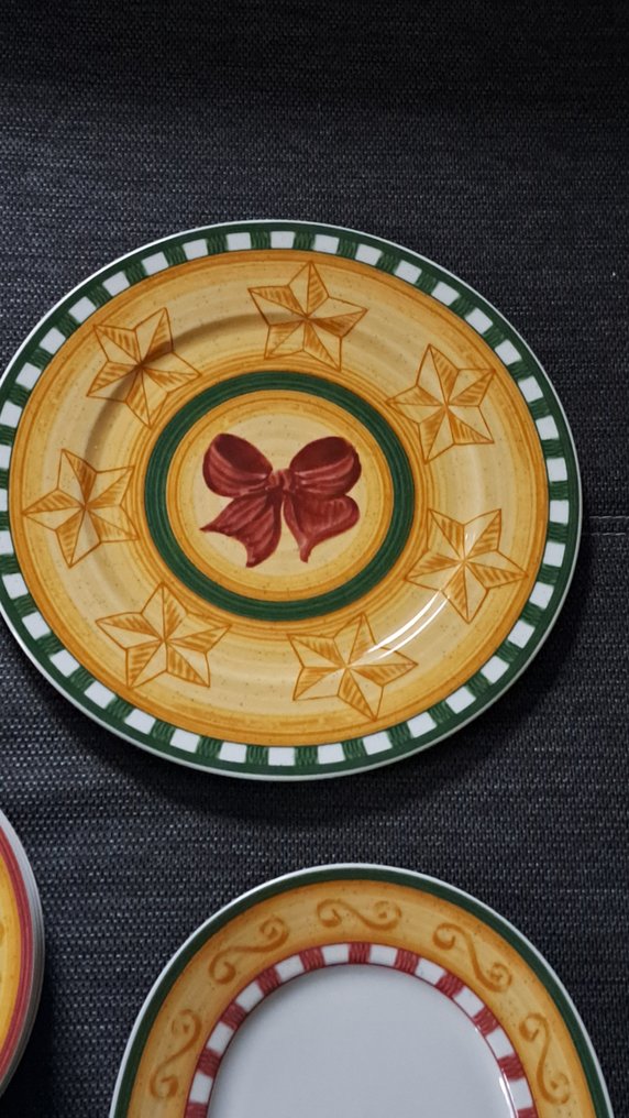 Villeroy & Boch - 餐盤 (8) - Switch Winter Season "Freske" - Vitroporzellan - 陈列品 #4.3