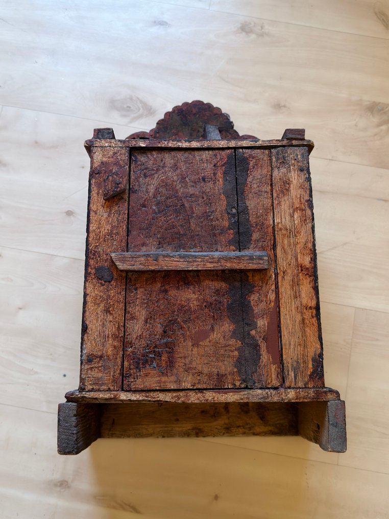 Vintage Santuario/relicario - Madera, Vidrio - 1850 - 1900 - 45 cm  #2.1