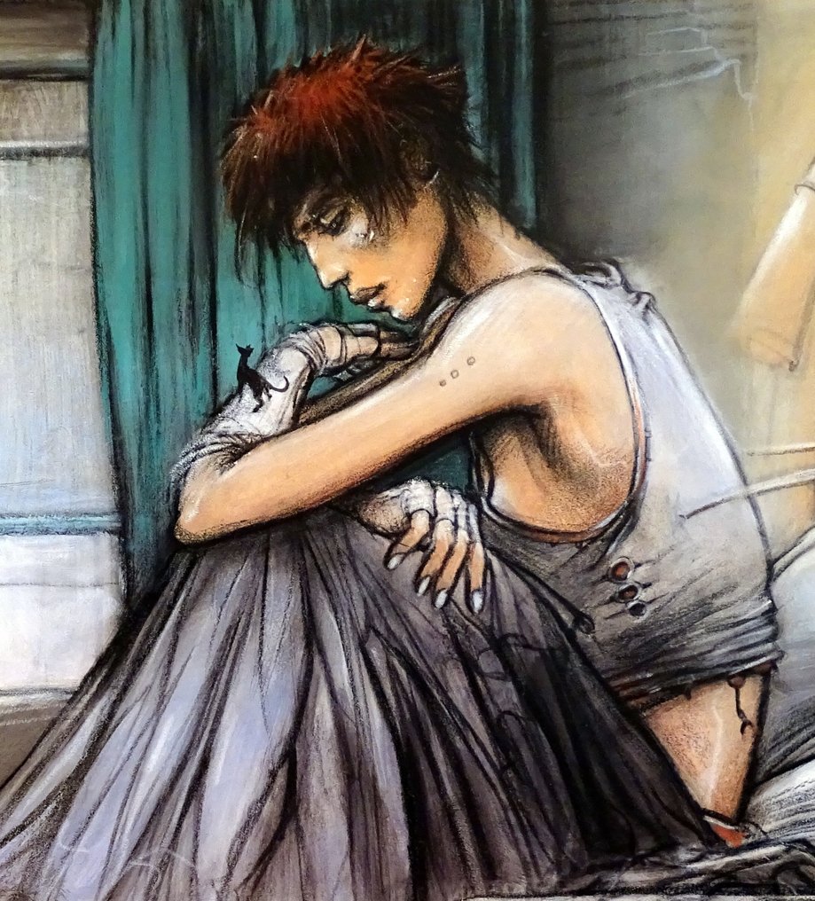 Bilal, Enki - 1 Offset Print - Rendez-vous à Paris - 2006 #4.3