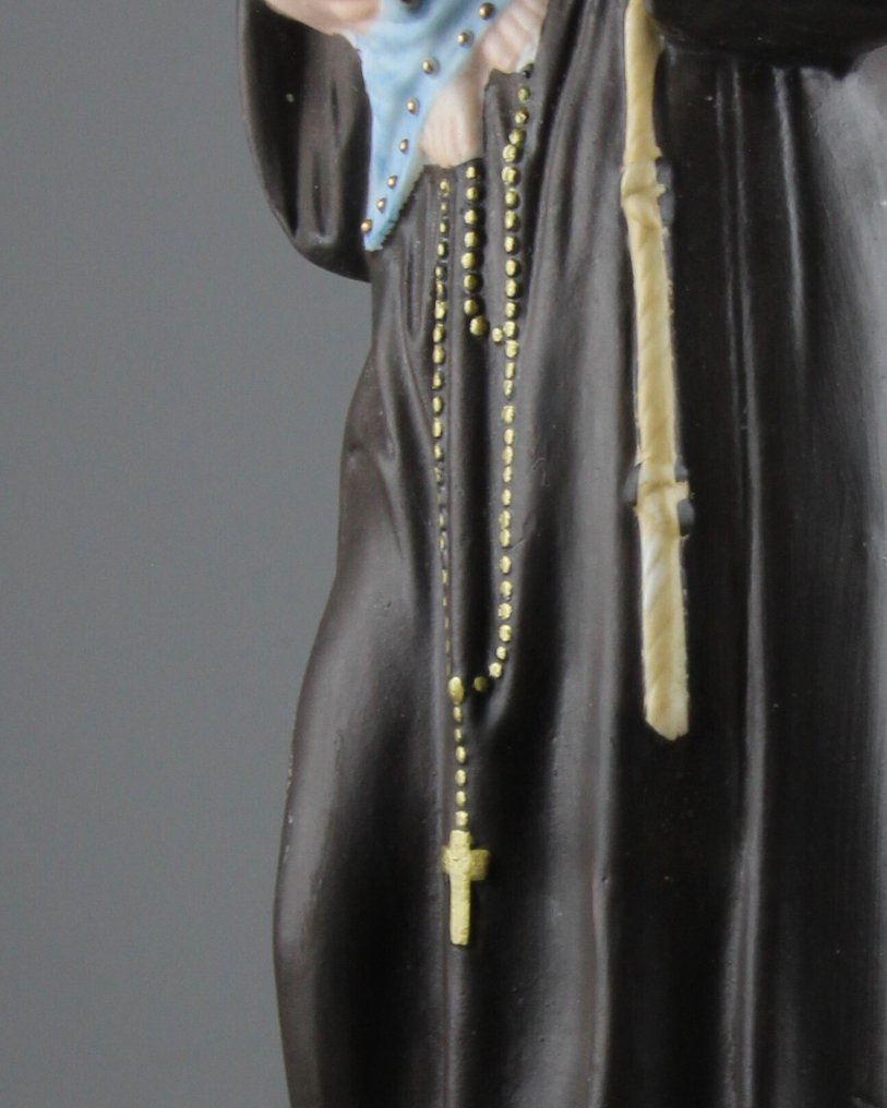 Statuetta - Sint Antonius van Padua - Bisque Porselein #2.1
