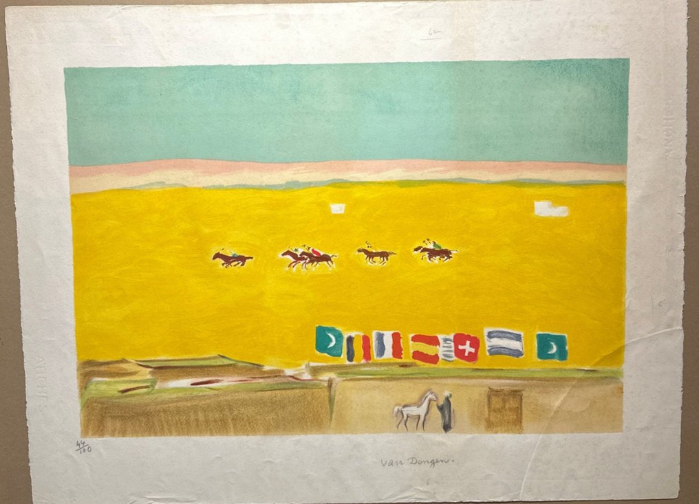 Kees Van Dongen (1877-1968) - Polo a Alexandria #1.0
