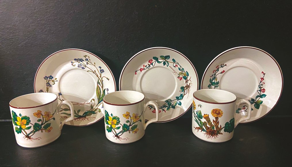 Villeroy & Boch - Coffee and tea service (24) - "Botanica" - Porcelain - Various cups #2.1