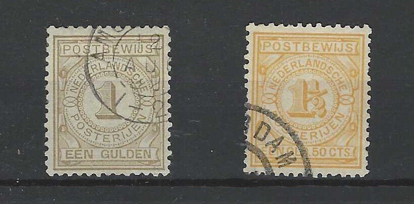 Hollandia 1884 - Postai bélyegek - NVPH PW1/PW7 #1.0