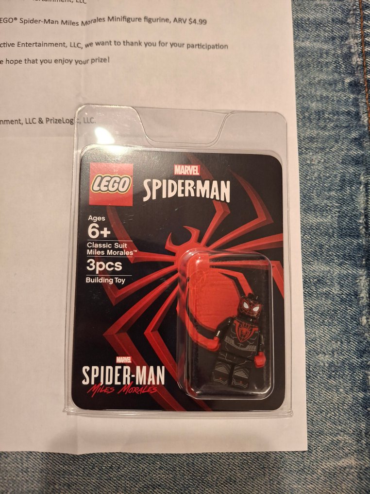 LEGO Minifigure - Marvel Super Heroes - Miles Morales SDCC 2020 #1.0