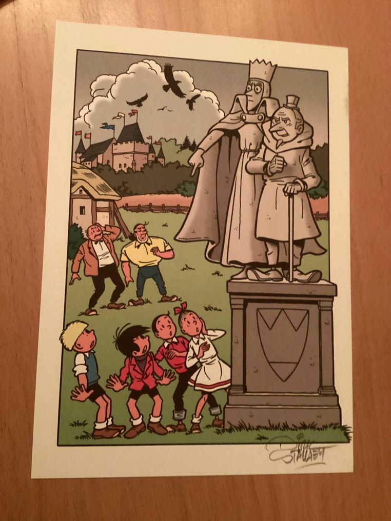 Suske en Wiske, Jommeke - De vorsten van onderland - Luxe HC met linnen rug - 1 Album, Ex Libris - Edición limitada - 2025 #3.2