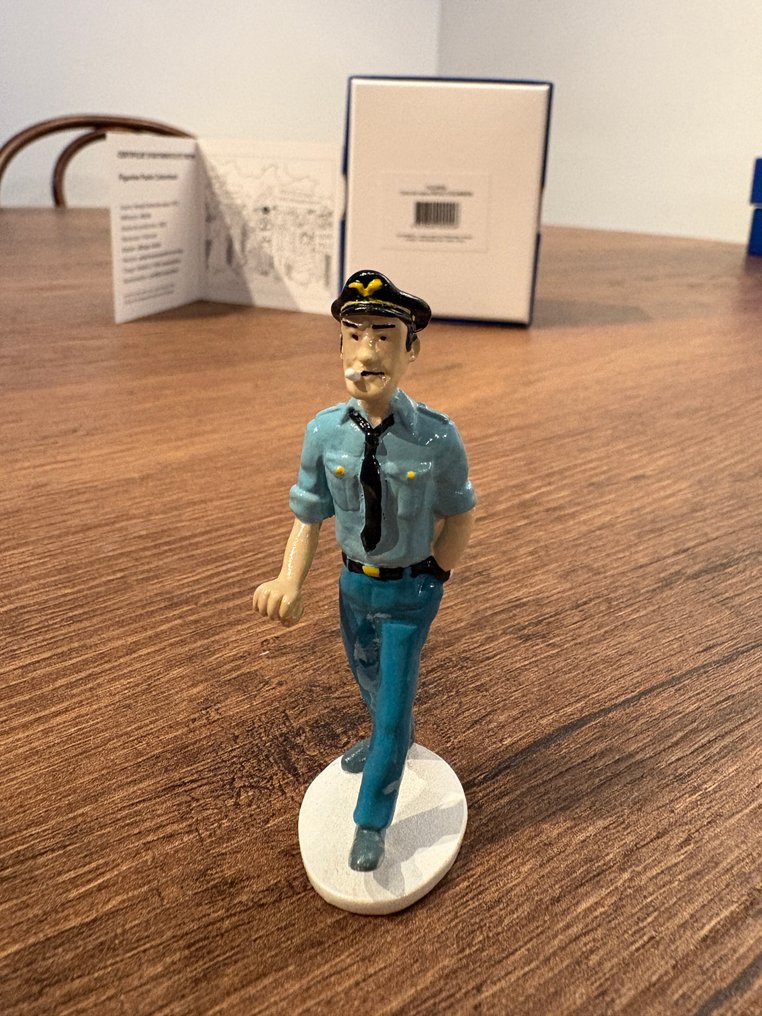 Statuetta - Collection Carte de Vœux 1972 - Moulinsart Tintin réf 46538 - Piombo #4.3