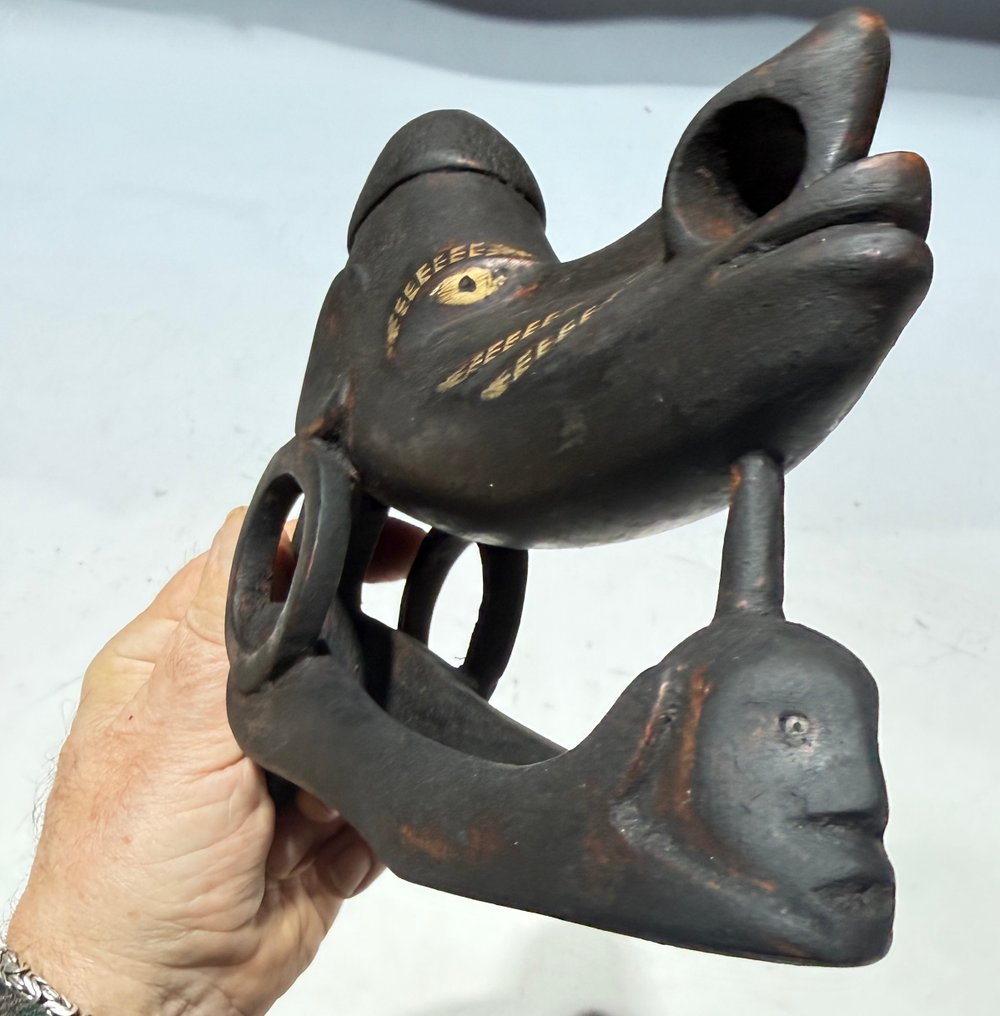 独木舟船首 马罗沃潟湖 - Nguzu - 新乔治亚岛 - 所罗门群岛  (没有保留价) #4.3