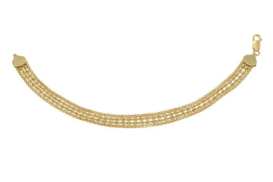 手镯 - 18K包金 黄金 - 手工制作 #1.0