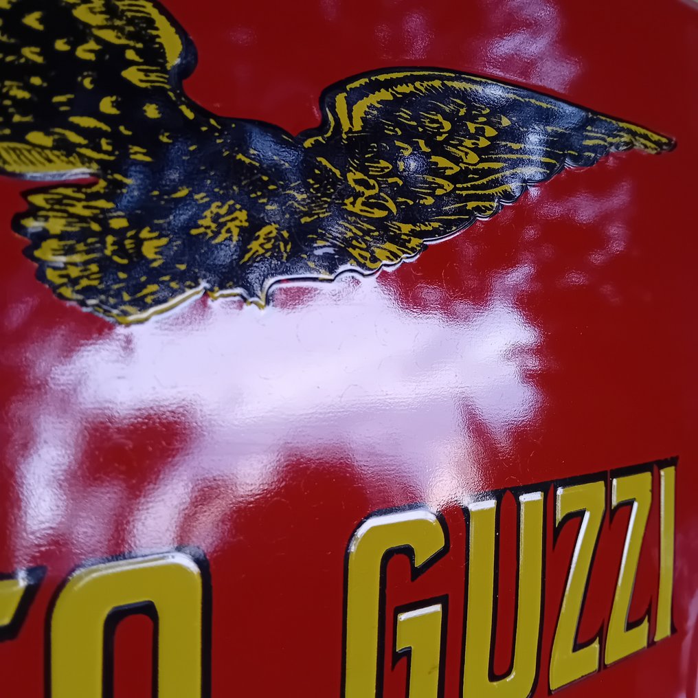 Moto Guzzi - Mainoskyltti - Metalli #2.1