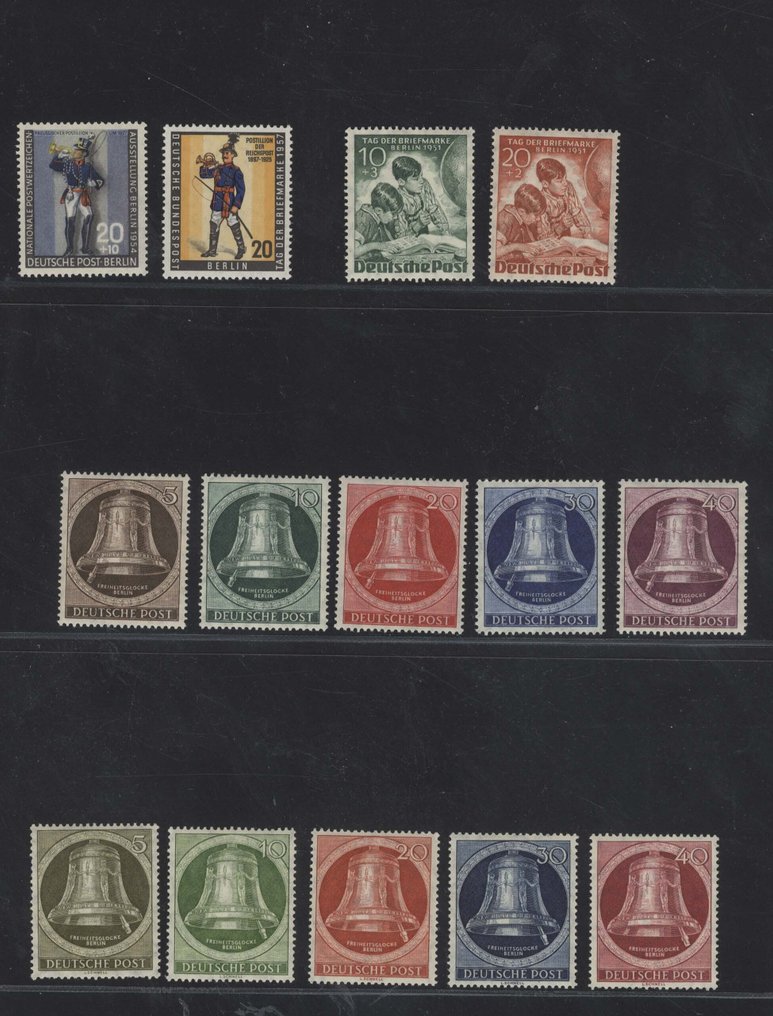 Berlin  - Berlin lot of better mint never hinged special stamp issues #1.0