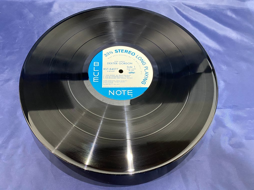 Dexter Gordon - Dexter Gordon Doin' Allright - Disco in vinile singolo - Stampa giapponese - 1983 #1.0