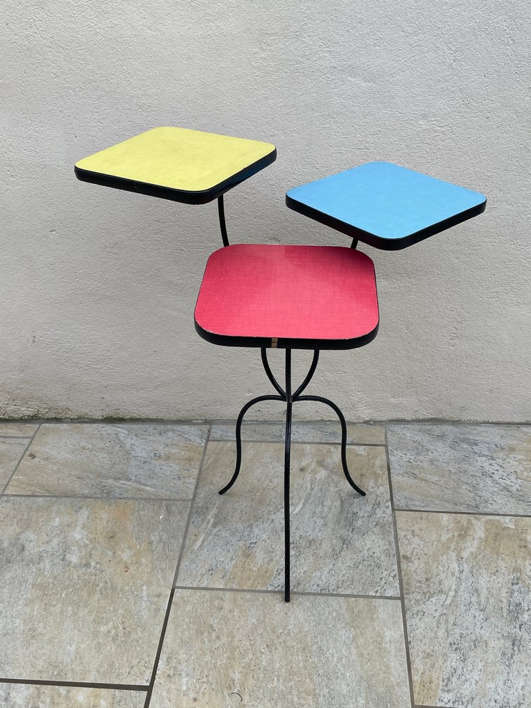 植物檯 - 木, 金屬, Formica #1.0