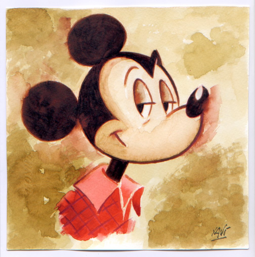 XAVI (Xavier Vives Mateu) - 1 Original drawing - Mickey Mouse - Mickey 2013 - 2025 #1.0