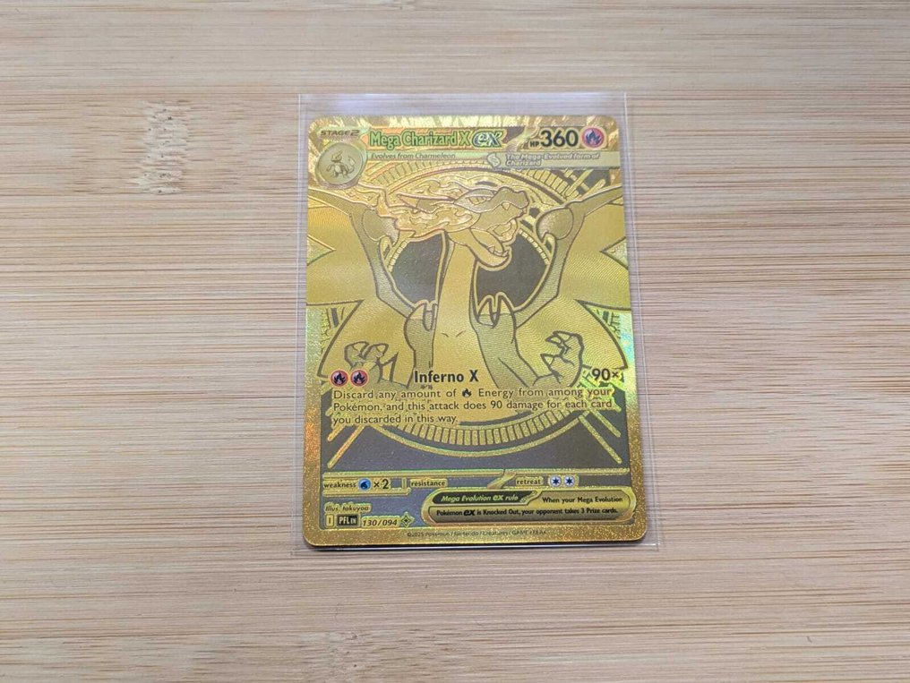 Pokémon - 1 Card - Charizard #130 / 094 Phantasmal Flames - GOLD - Rare Chase - No Reserve price Holo, Folie #4.3