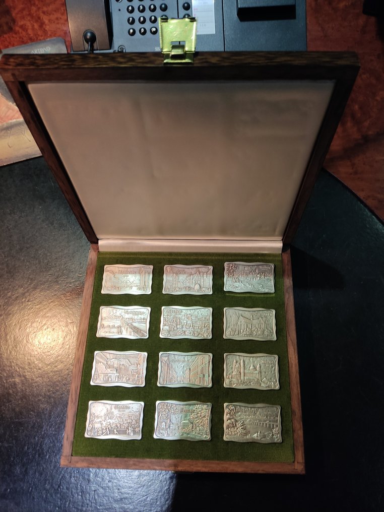 360 grams - Argint 1.000 - Das alte Deutschland - Cu certificat #1.0