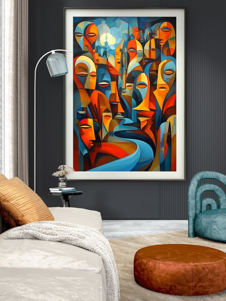 Mrs Art Prime - "The Cubism Reflection" #2.1