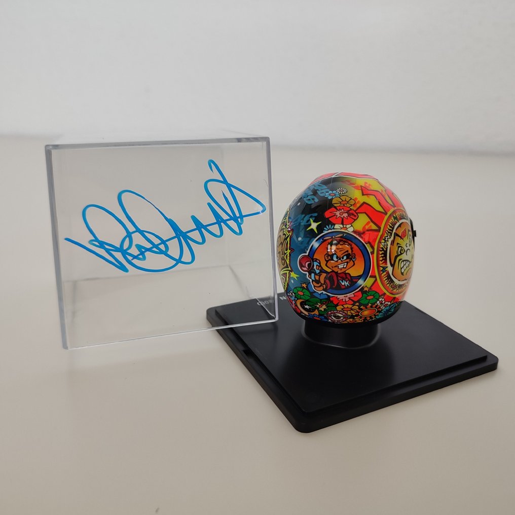 Honda 500cc. - MotoGP - Valentino Rossi - 2000 - Maßstab 1/5 Helm  #3.2