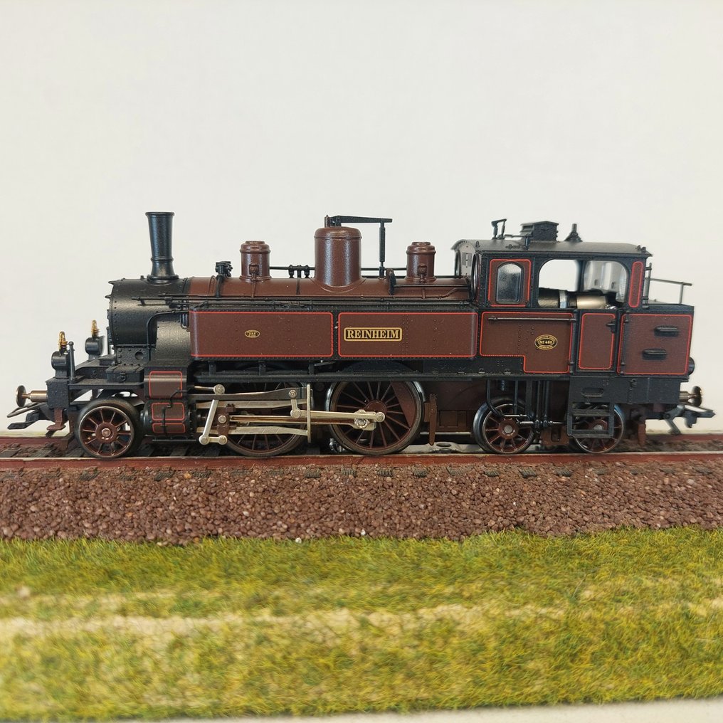 Märklin H0 - 34121 - Locomotora-ténder (1) - P2.II Pfalz-Bahn 'Reinheim' - K.Bay.Sts.B #1.0
