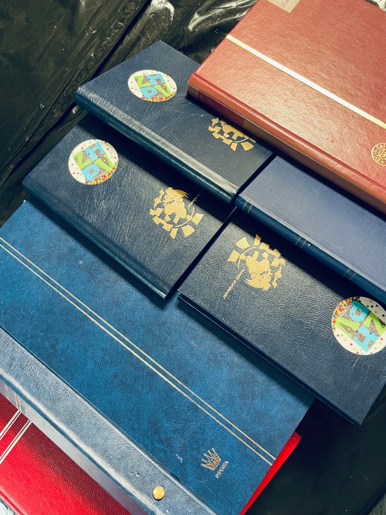 World  - Collection / Researcher Theme: Stamps and Blocks in Various Albums #1.0