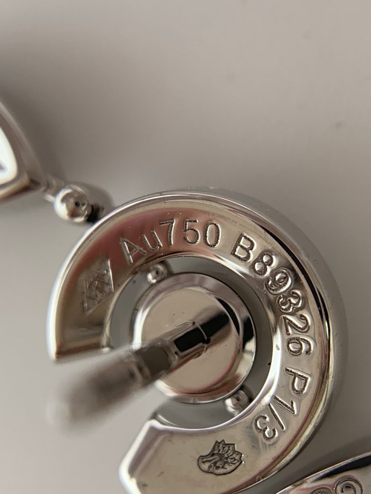 Chanel - Σκουλαρίκια - Number 5 - 18 καράτια Λευκός χρυσός - Διαμάντι #4.3