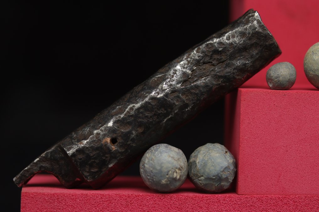 Relíquia - Componente de Ferro + 11 Bolas - século XVIII #1.0