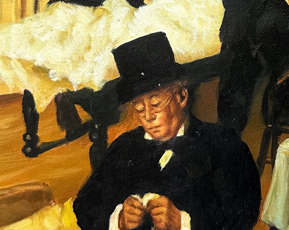 After Edgar Degas - A Cotton Office in New Orleans #4.3