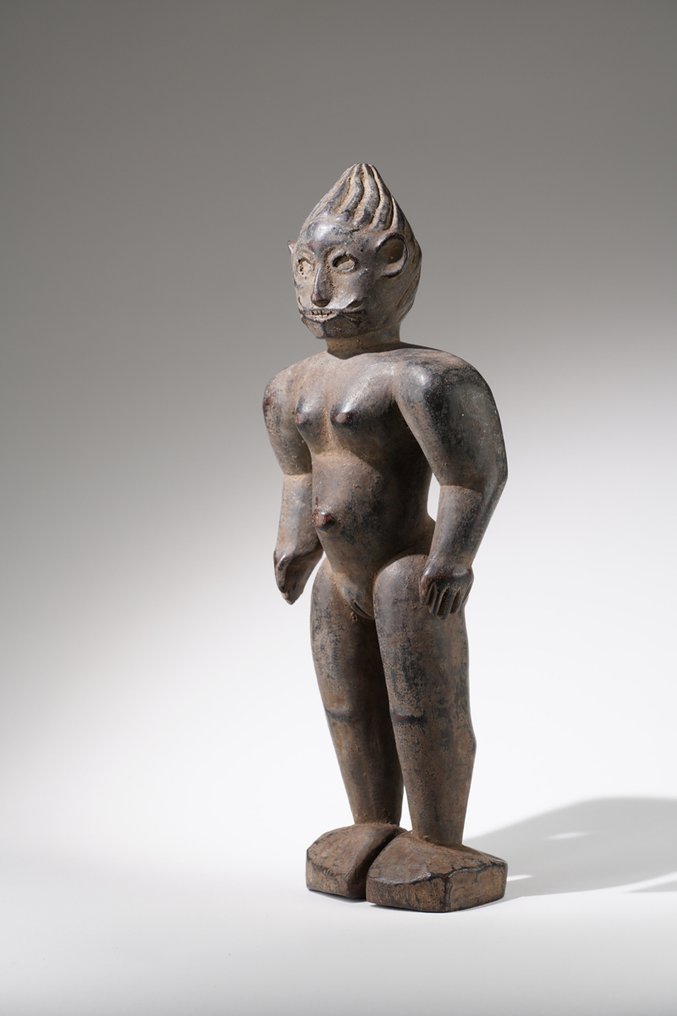 Egy fa szobor - Tiv - Nigéria (Nincs minimálár) #1.0