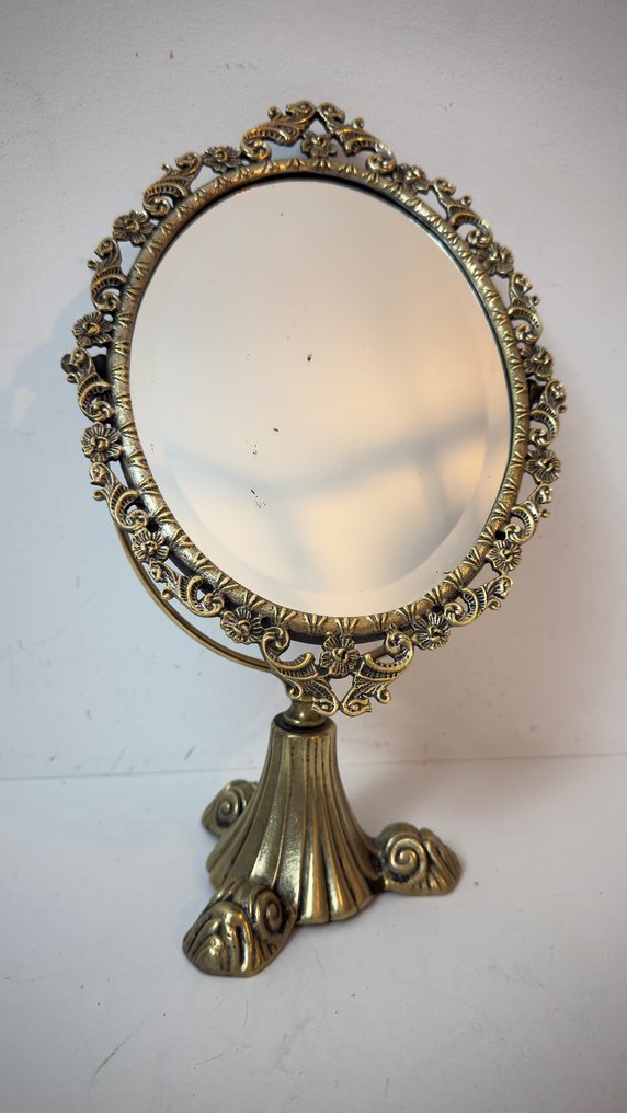 Specchio da tavolo- Lipstick - Lega - Bel specchio da toeletta. #1.0